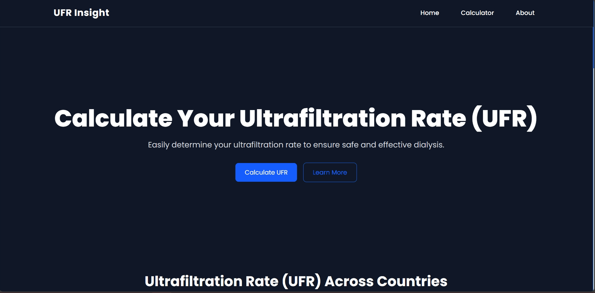 UFR Insights Preview